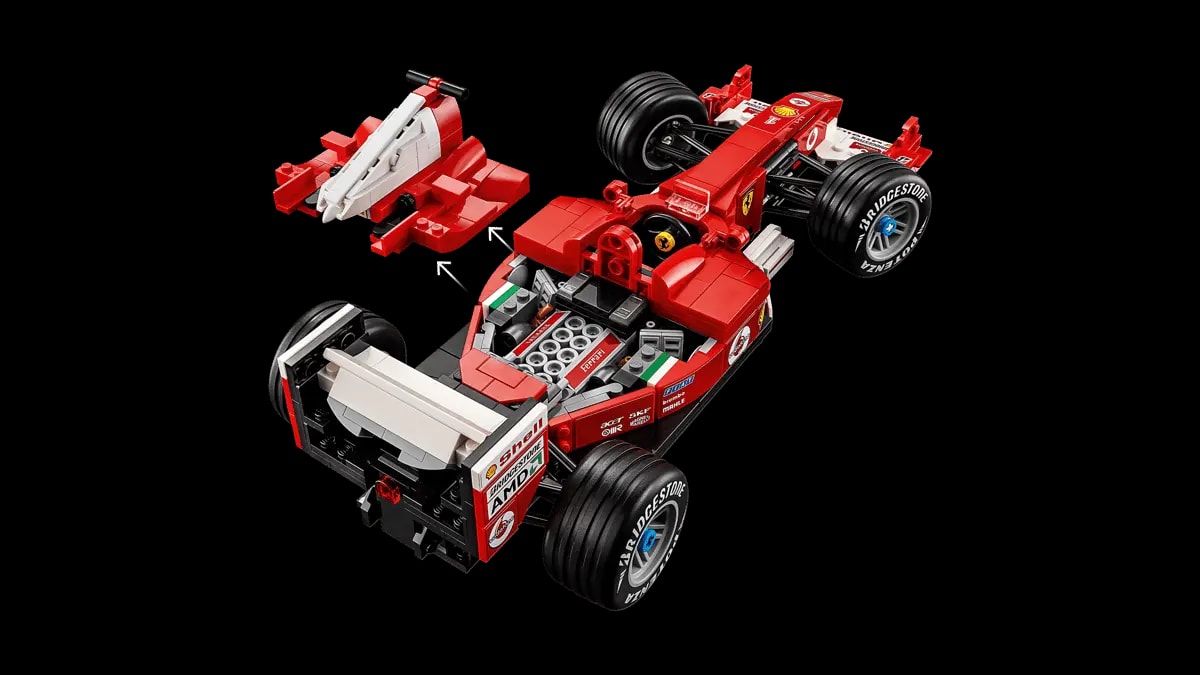 Mô Hình Lego Ferrari F2004 & Michael Schumacher 11375 — ảnh 5