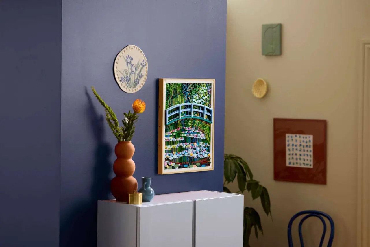 Mô Hình Lego Claude Monet – Bridge over a Pond of Water Lilies 31220 — ảnh 4