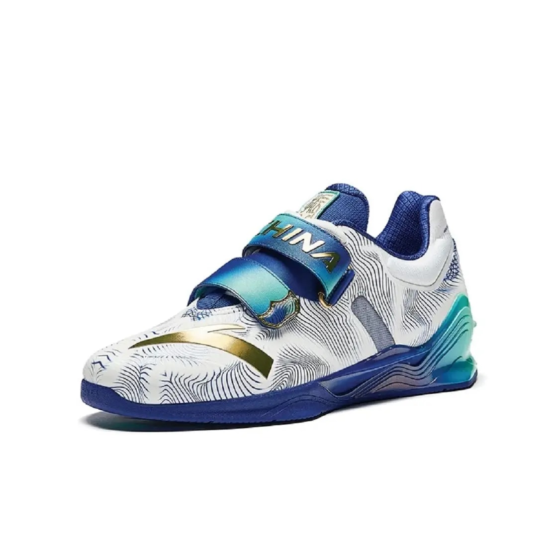Giày Anta Cross Training Weightlifting 'White Blue' 412440101-6 — ảnh 4