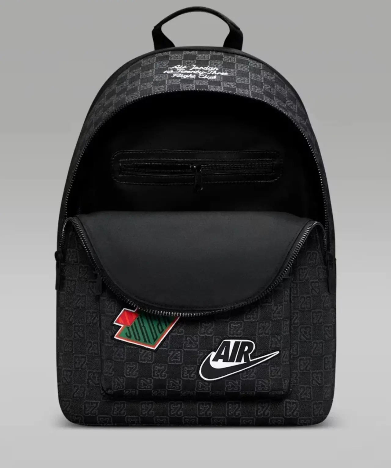 Balo Nike Air Jordan Monogram Backpack 20L 'Black' MA9155-023 — ảnh 4
