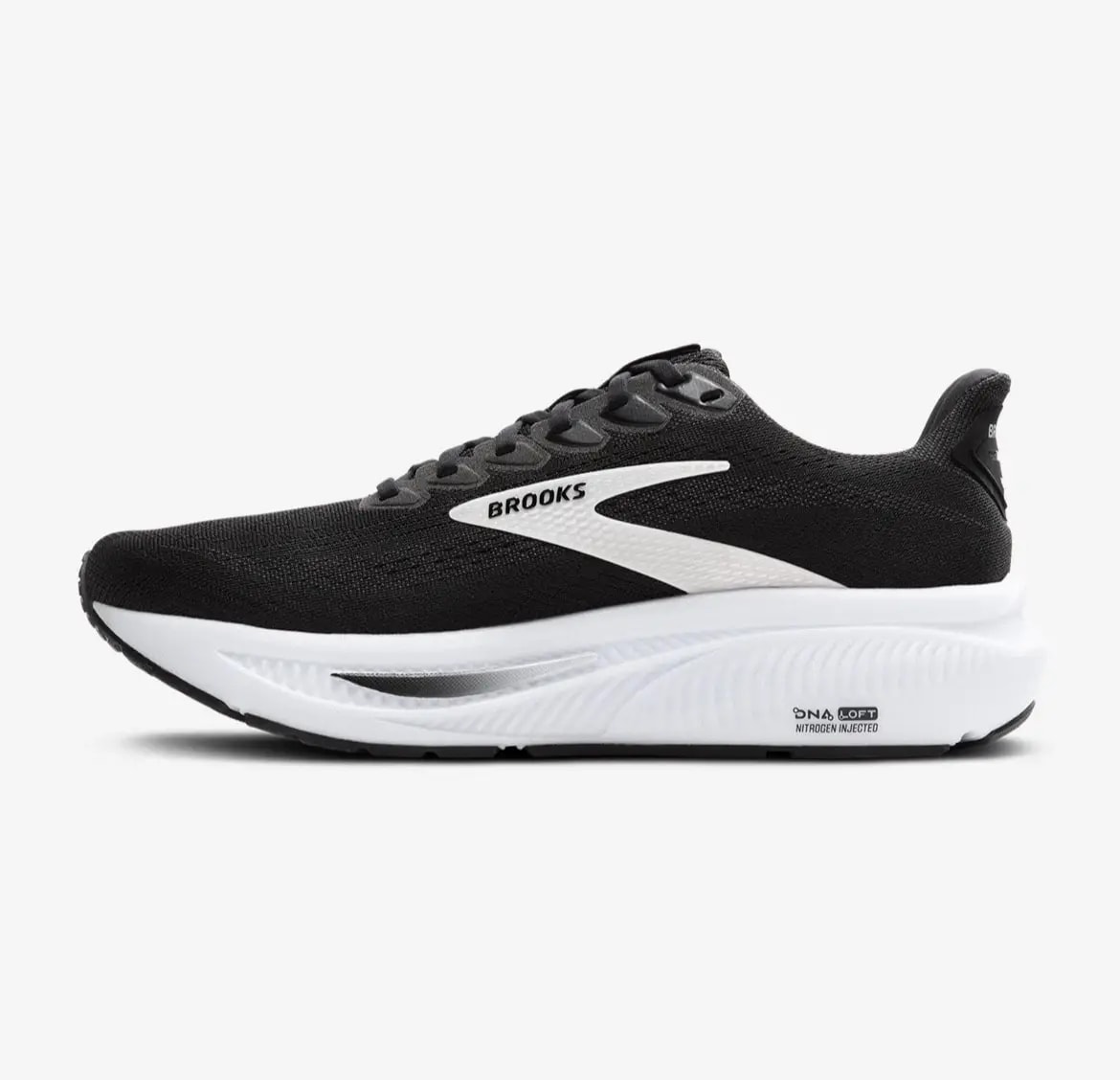Giày Brooks Ghost 17 'Black Grey White' 120431-1B-090 — ảnh 5