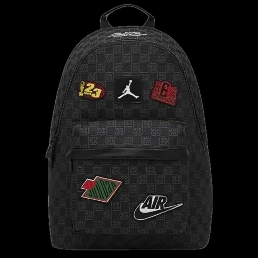 Balo Nike Air Jordan Monogram Backpack 20L 'Black' MA9155-023