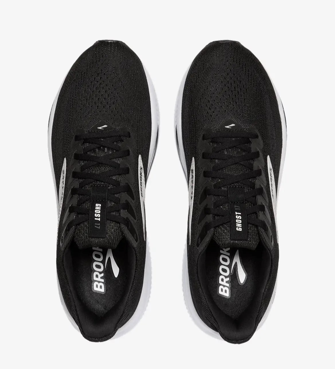 Giày Brooks Ghost 17 'Black Grey White' 120431-1B-090 — ảnh 2