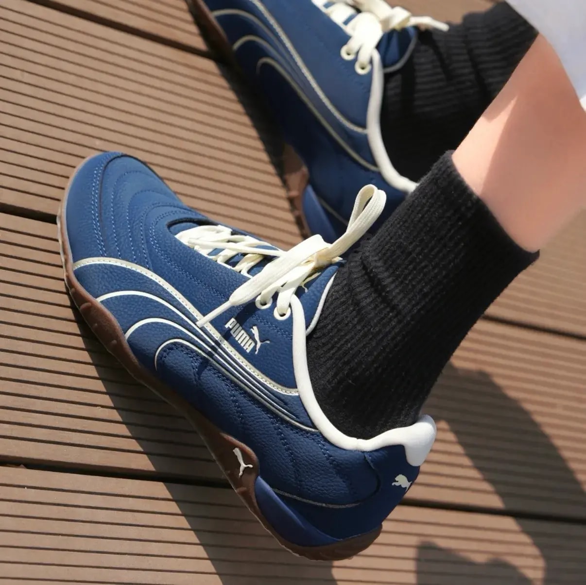 Giày Puma Novacat Luxe 'Dark Blue' 408096-03 — ảnh 3