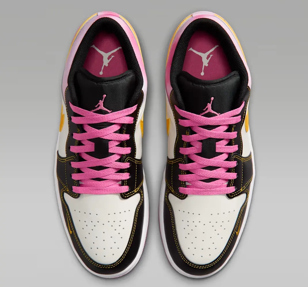 Giày Nike Jordan 1 Low SE 'University Gold' IV2442-010 — ảnh 4