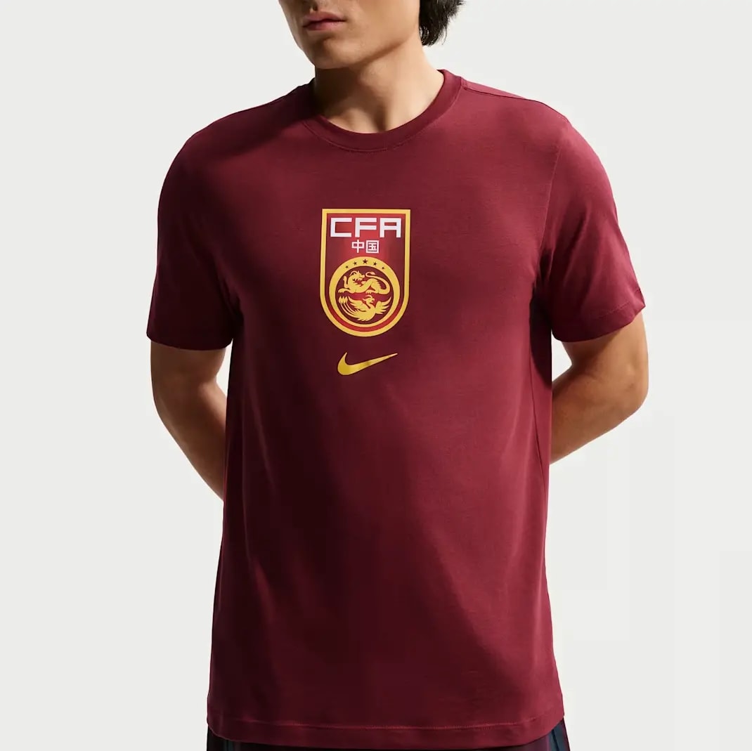 Áo Nike China CFA Crest T-Shirt 'Team Red' IH2176-677 — ảnh 5
