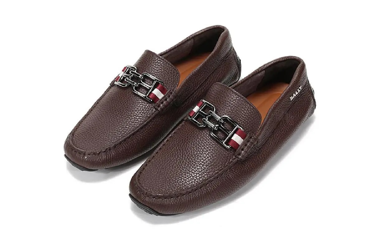 Giày Bally Parsa Loafers 'Brown' 6234453 — ảnh 2