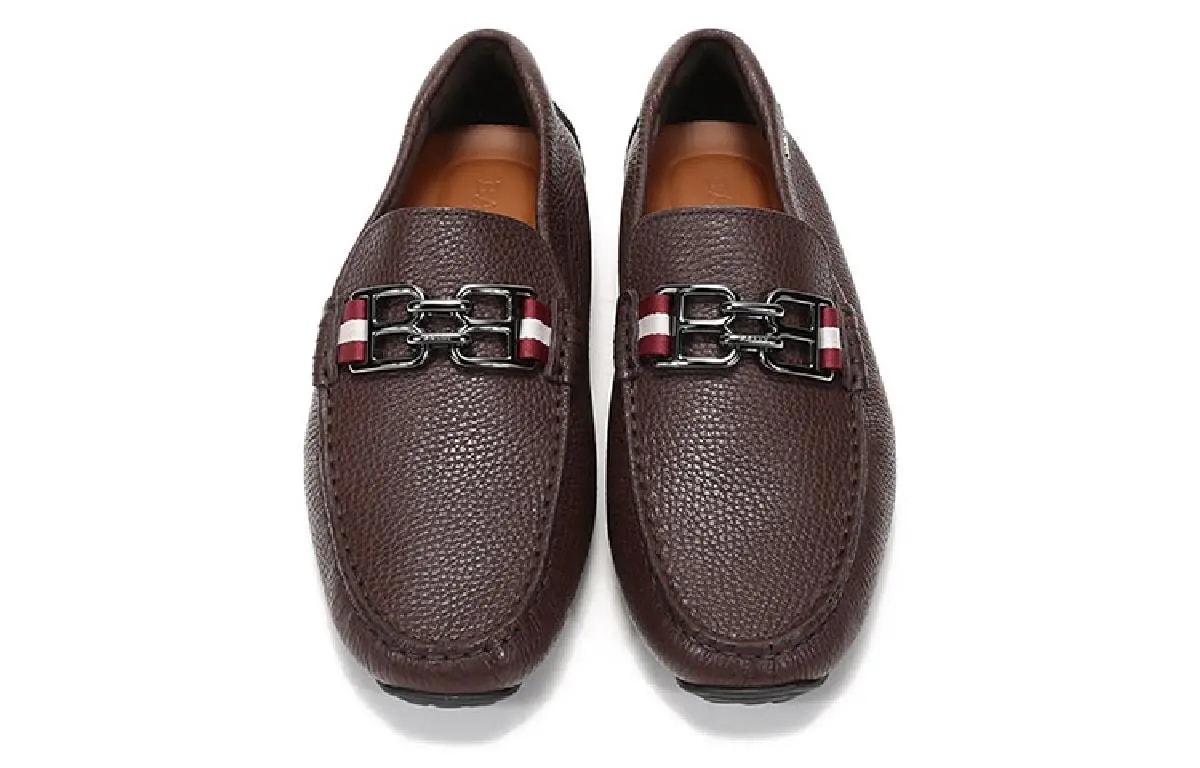 Giày Bally Parsa Loafers 'Brown' 6234453 — ảnh 3
