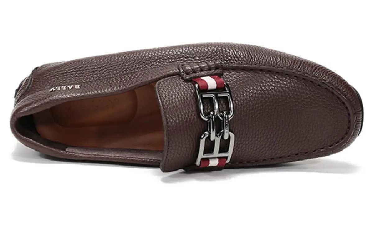 Giày Bally Parsa Loafers 'Brown' 6234453 — ảnh 4