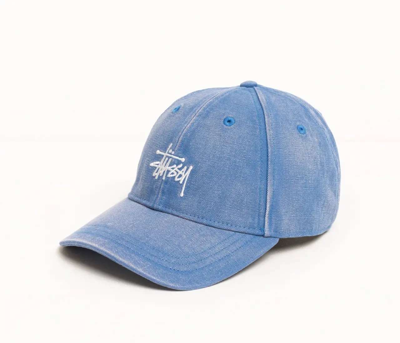 Mũ Stüssy Basic Washed Canvas 'Blue' 1311210-BLUE — ảnh 3