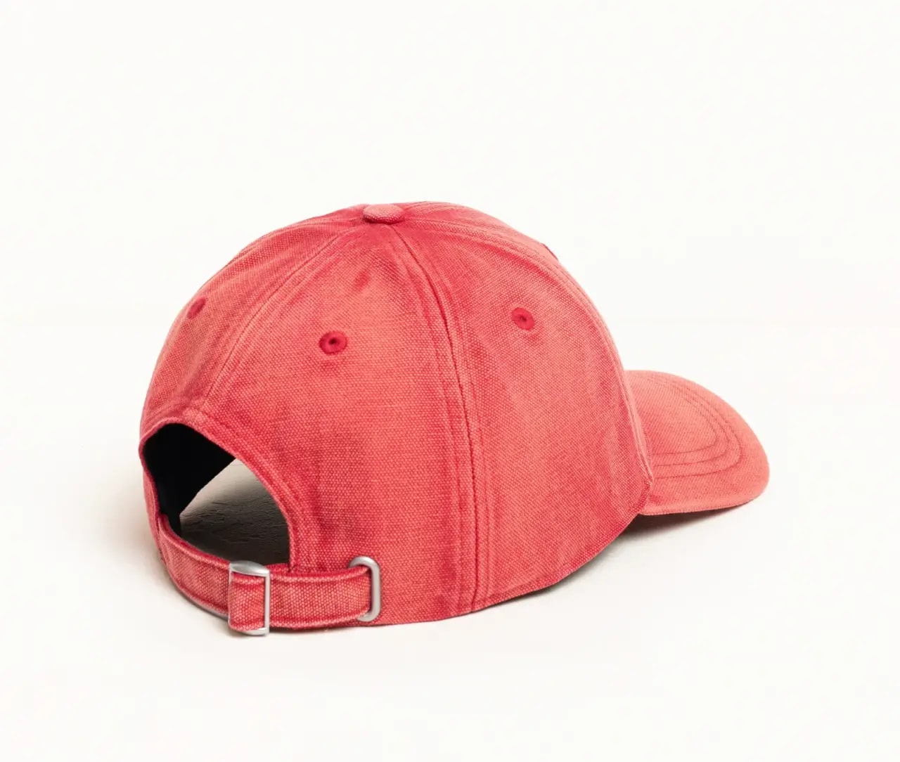 Mũ Stüssy Basic  Washed Canvas 'Red' 1311210-RED — ảnh 2