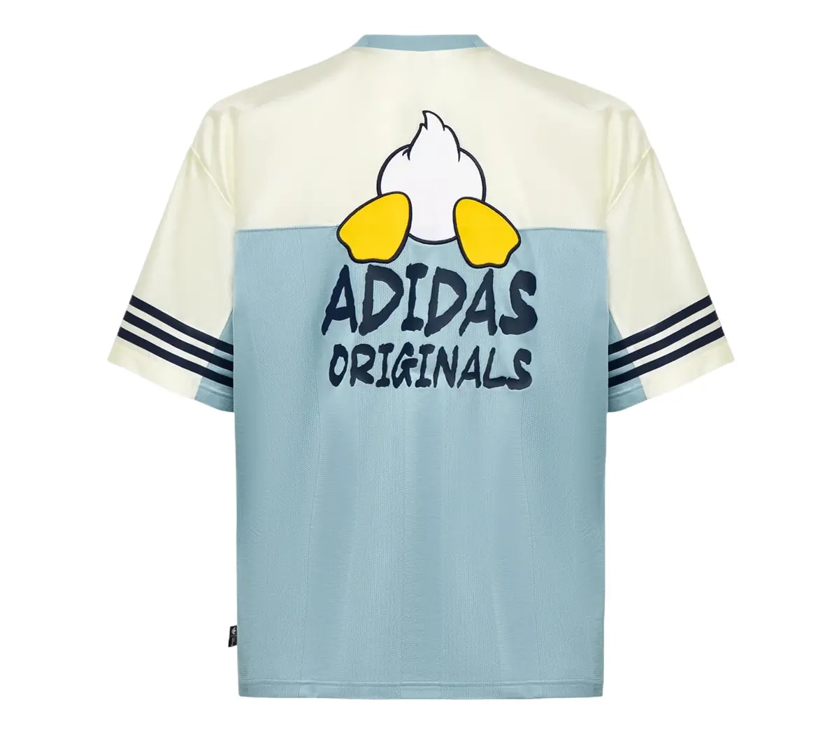 Áo Adidas x Disney Donald Duck Jersey 'Ivory Ash Grey' KU3106 — ảnh 2