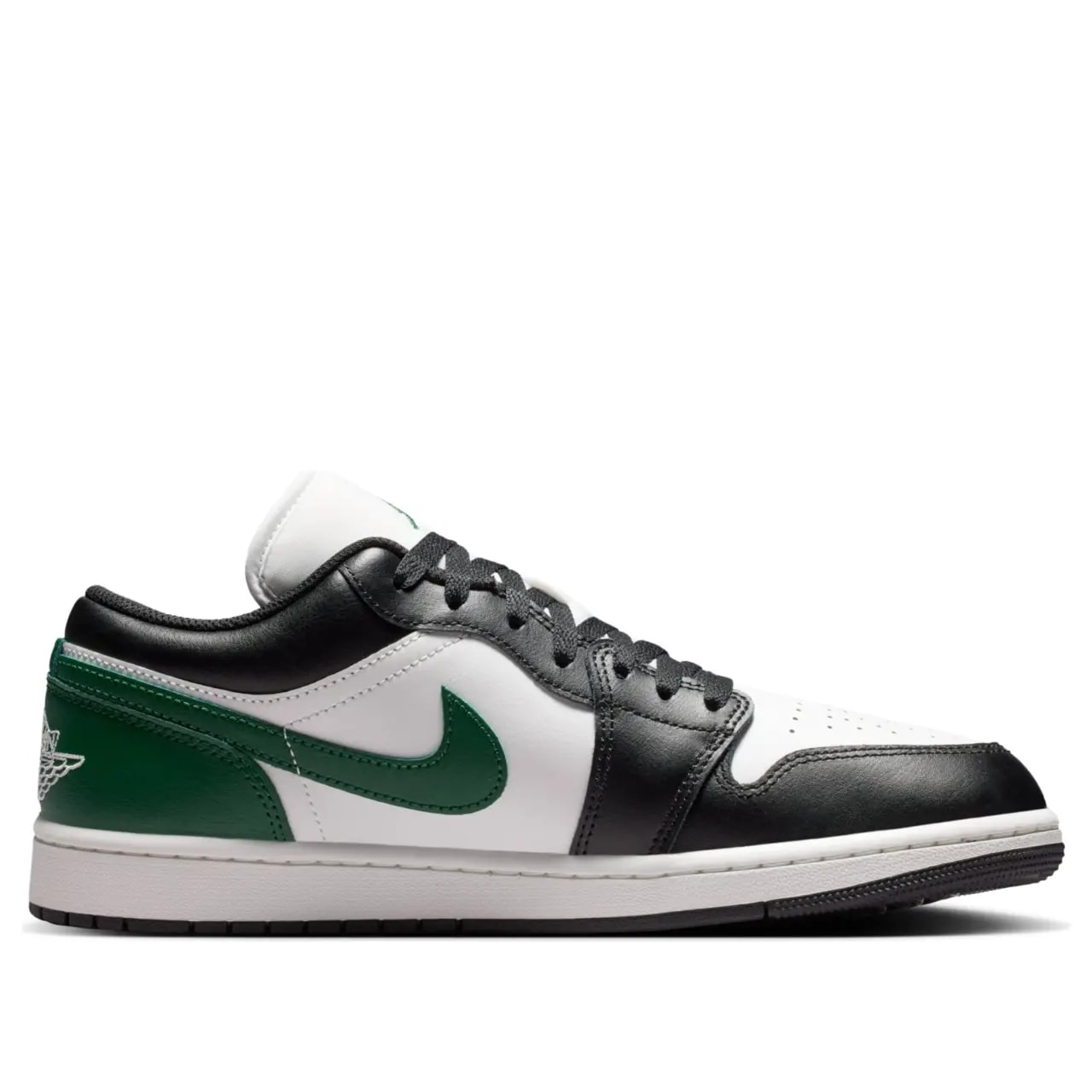 Giày Nike Air Jordan 1 Low 'Black Gorge Green' 553558-047 — ảnh 2