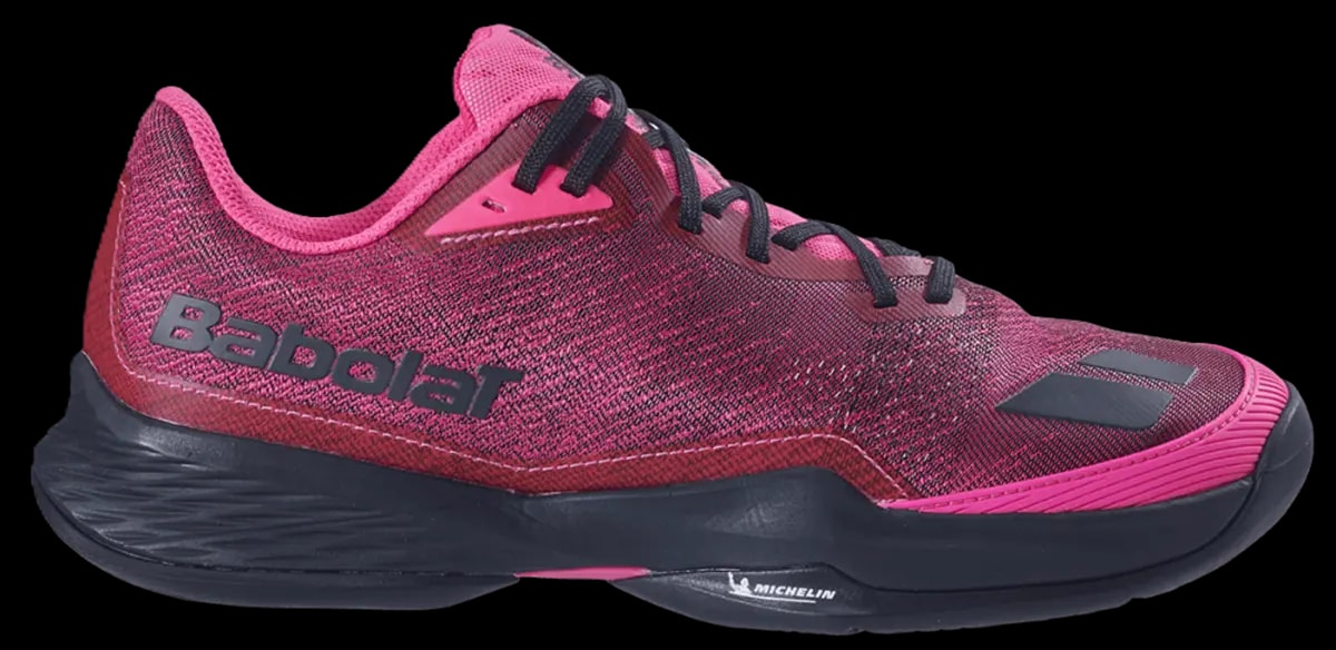 Giày Babolat Jet Mach ‘Pink Black’ 3A0F26B932-5086 — kich-thuoc: 39