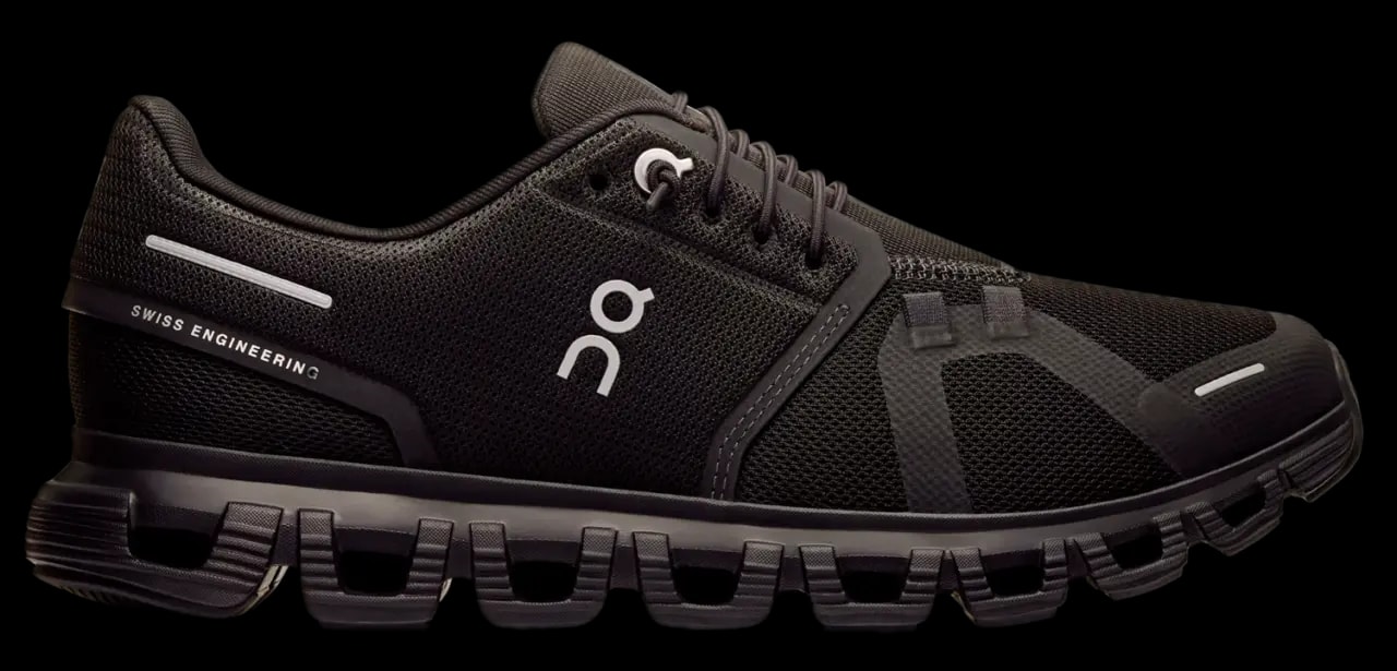Giày On Runnig Cloud 6 Wide 'Black Silver' 3WG10361043 — kich-thuoc: 36.5