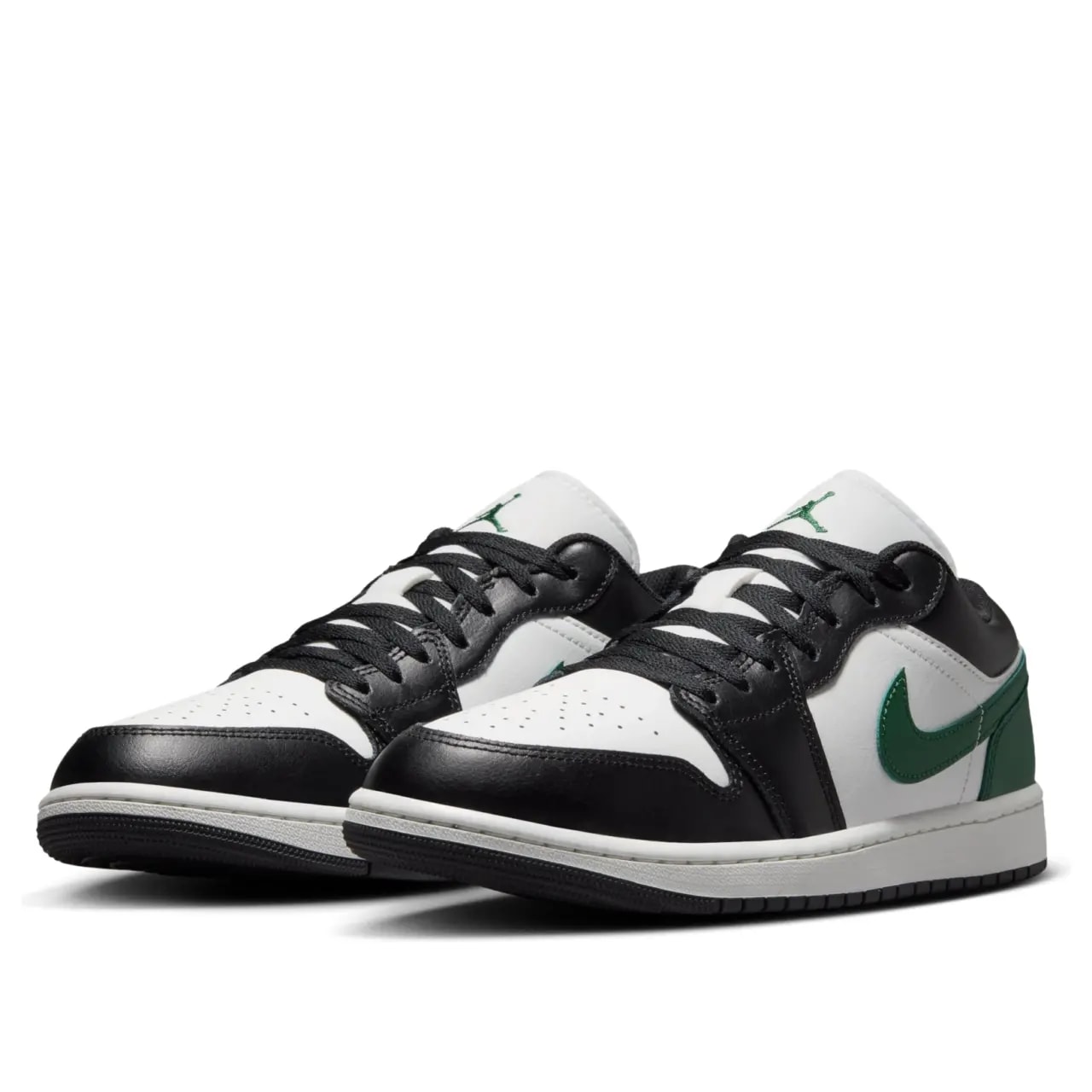 Giày Nike Air Jordan 1 Low 'Black Gorge Green' 553558-047 — ảnh 4