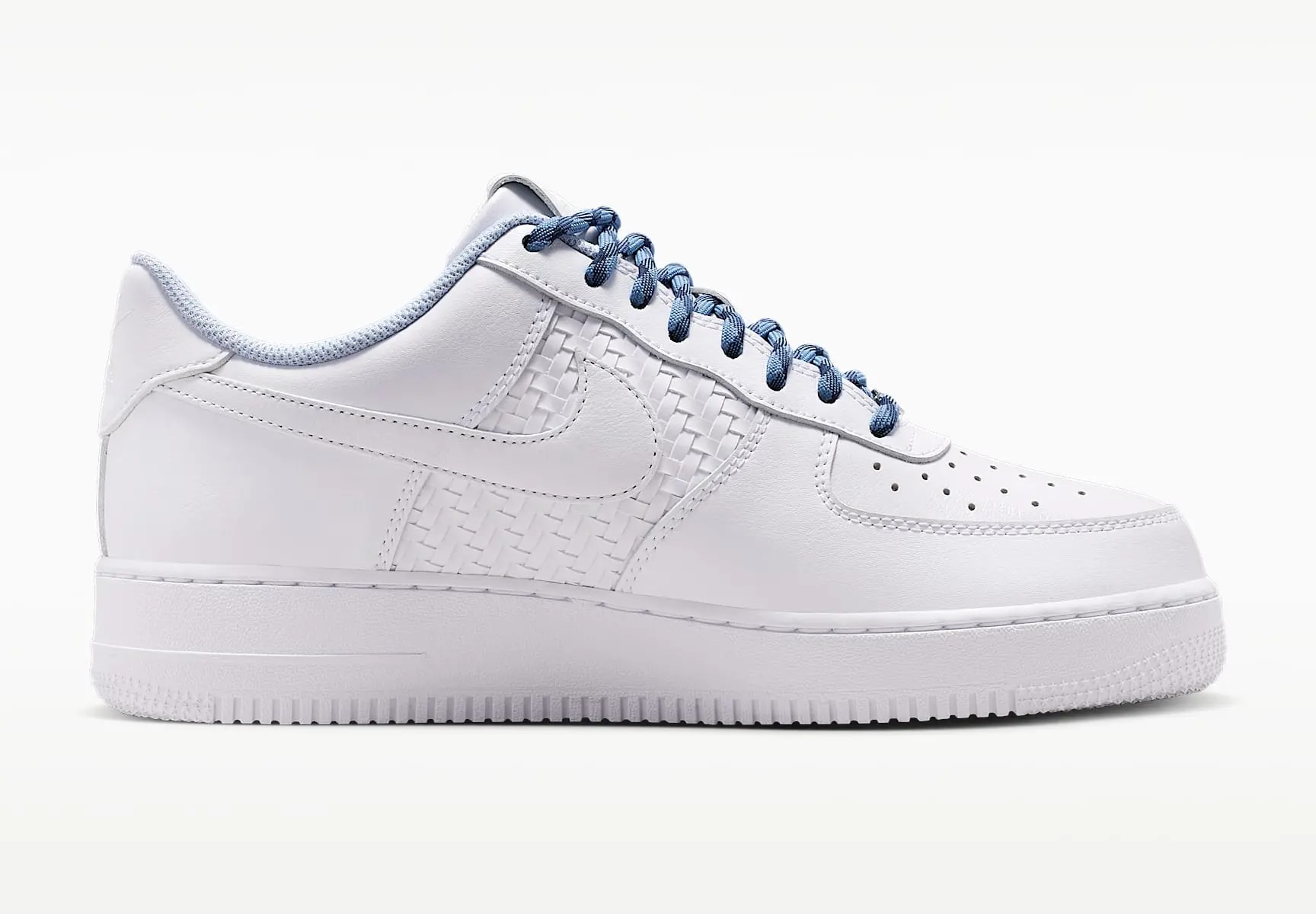 Giày Nike Air Force 1 '07 LV8 'White Blue' IW1892-111 — ảnh 2