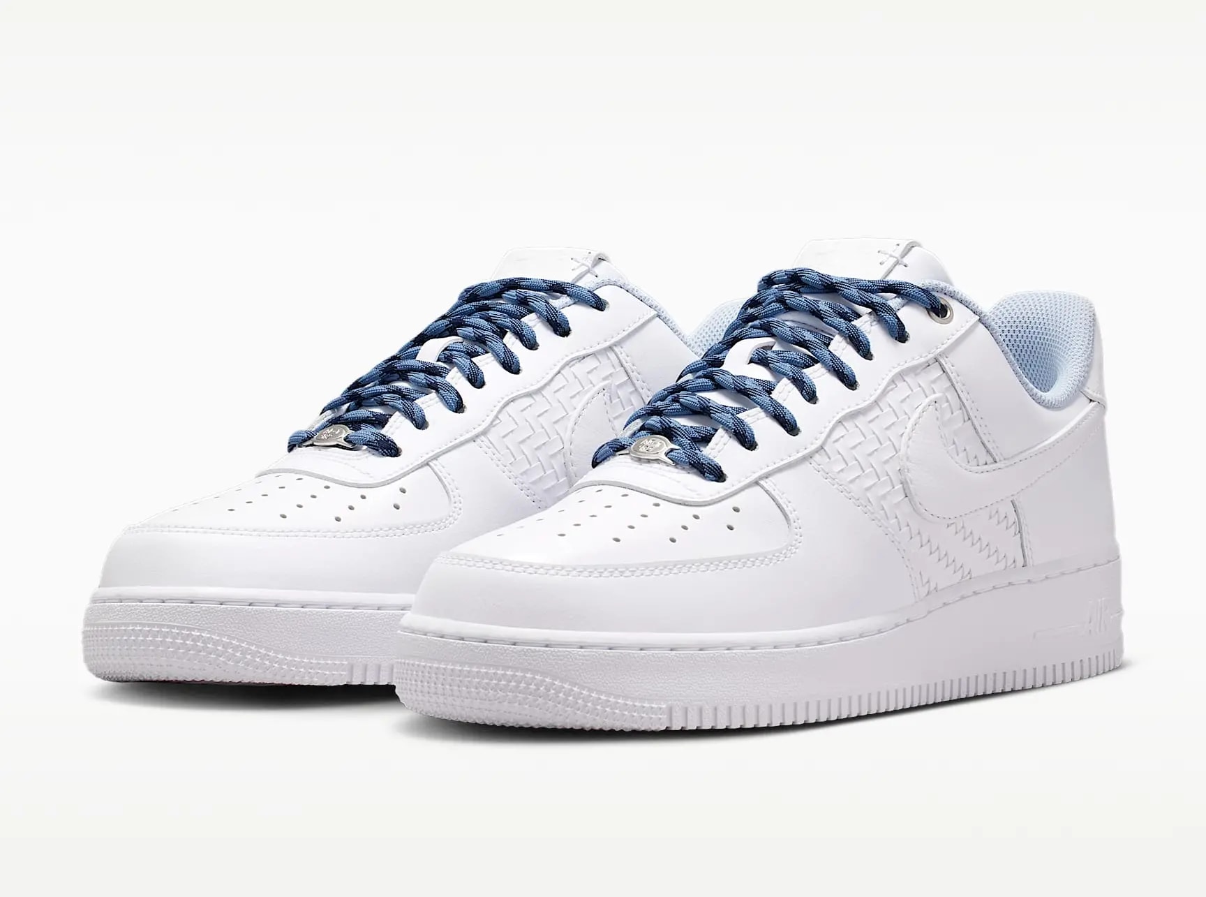 Giày Nike Air Force 1 '07 LV8 'White Blue' IW1892-111 — ảnh 4