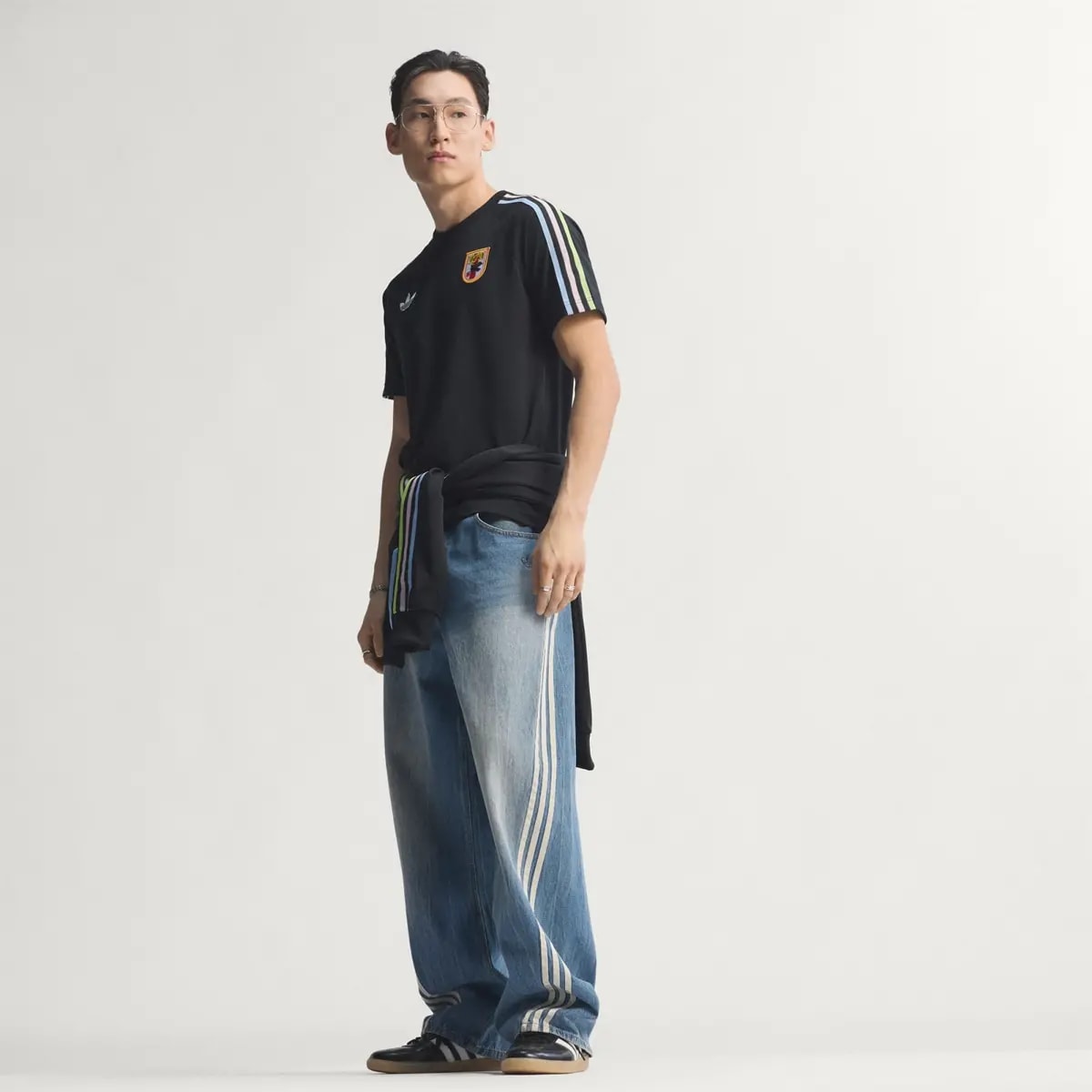 Áo Adidas Japan 2026 T-Shirt Asia Sizing 'Black' KA1521 — ảnh 2