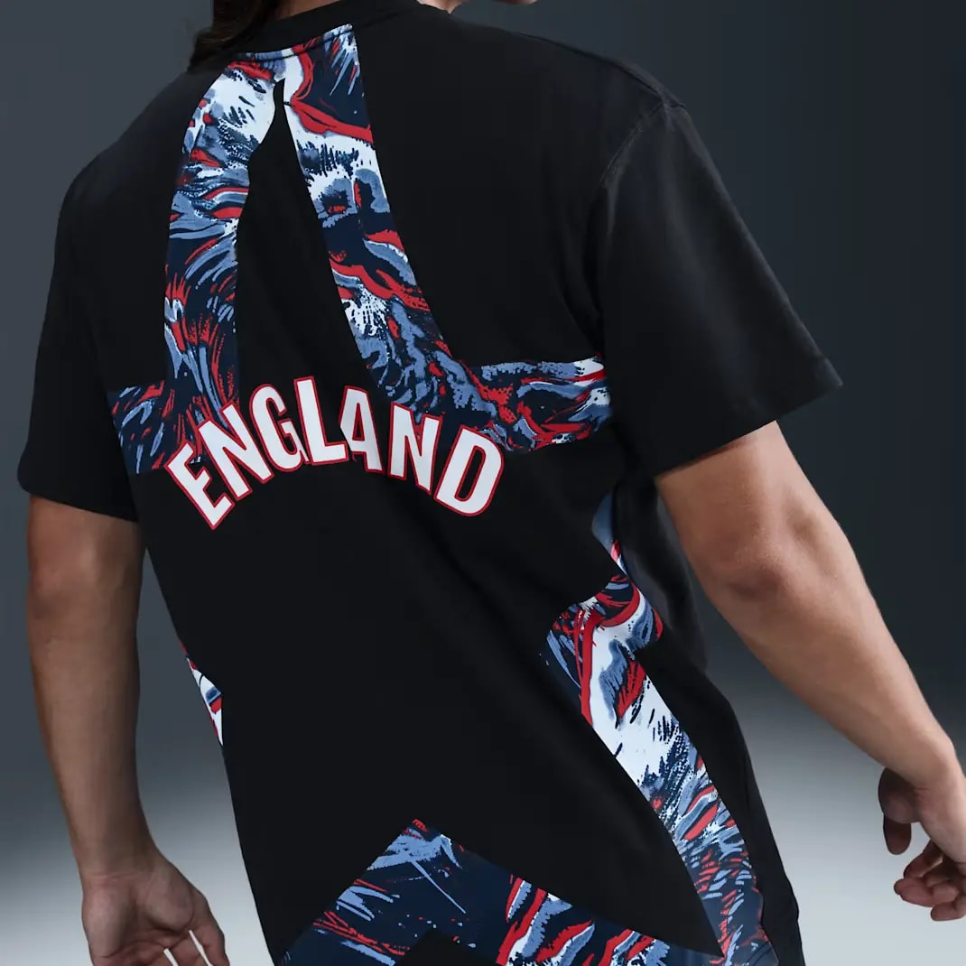 Áo Nike England Premium Goalkeeper T-Shirt 'Black' IO4575-010 — ảnh 5
