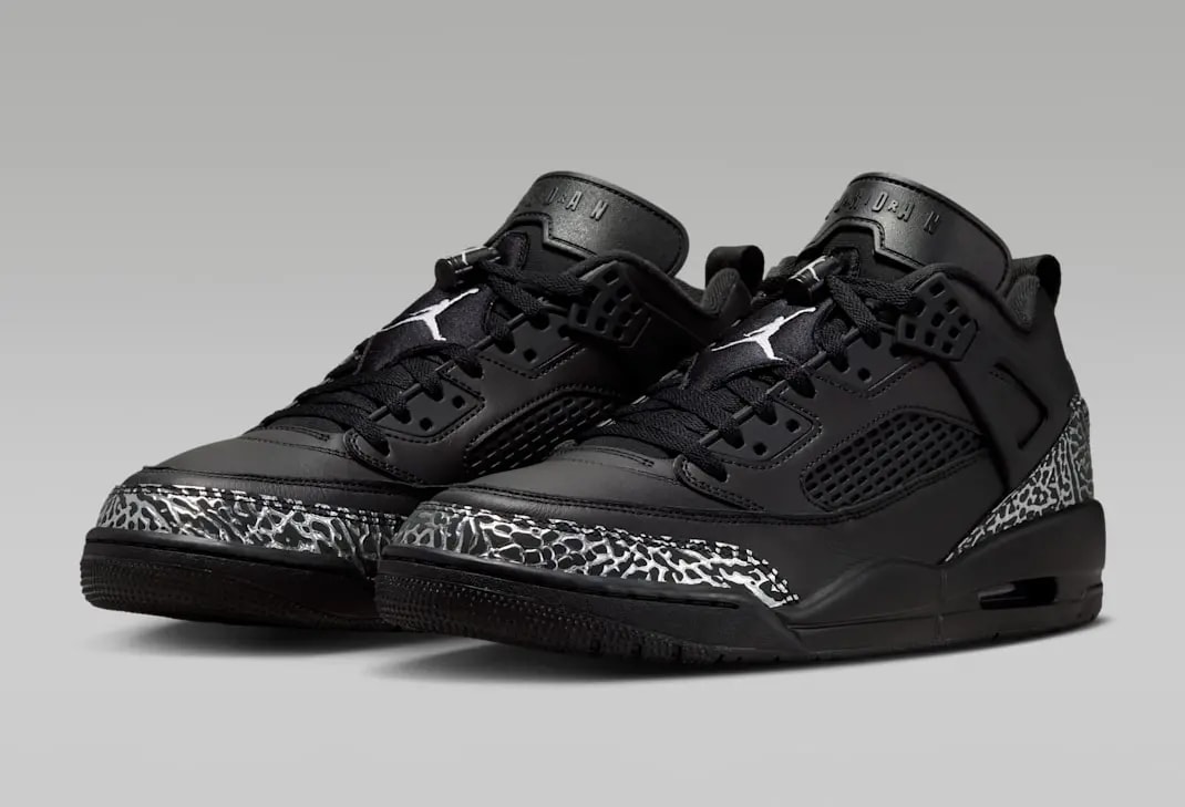 Giày Nike Air Jordan Spizike Low 'Black Silver' IV2417-010 — ảnh 4