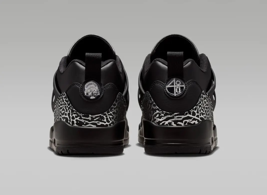 Giày Nike Air Jordan Spizike Low 'Black Silver' IV2417-010 — ảnh 5