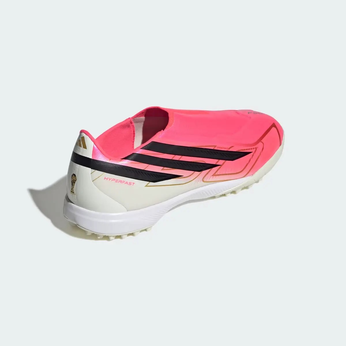 Giày Adidas F50 Hyperfast League Laceless Turf 'Solar Turbo' KJ6711 — ảnh 3