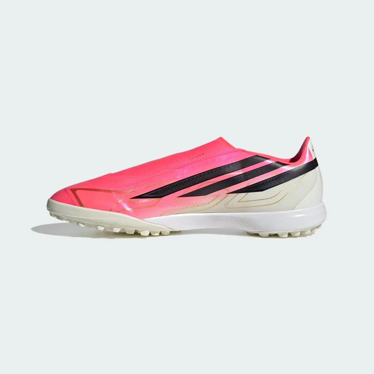Giày Adidas F50 Hyperfast League Laceless Turf 'Solar Turbo' KJ6711 — ảnh 2