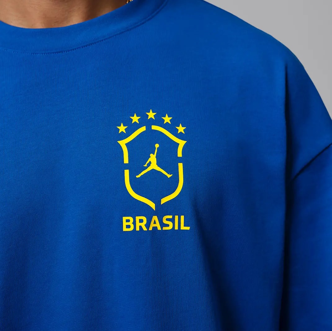 Áo Nike Jordan Brasil 85 Tee 'Old Royal' II5389-417 — ảnh 4