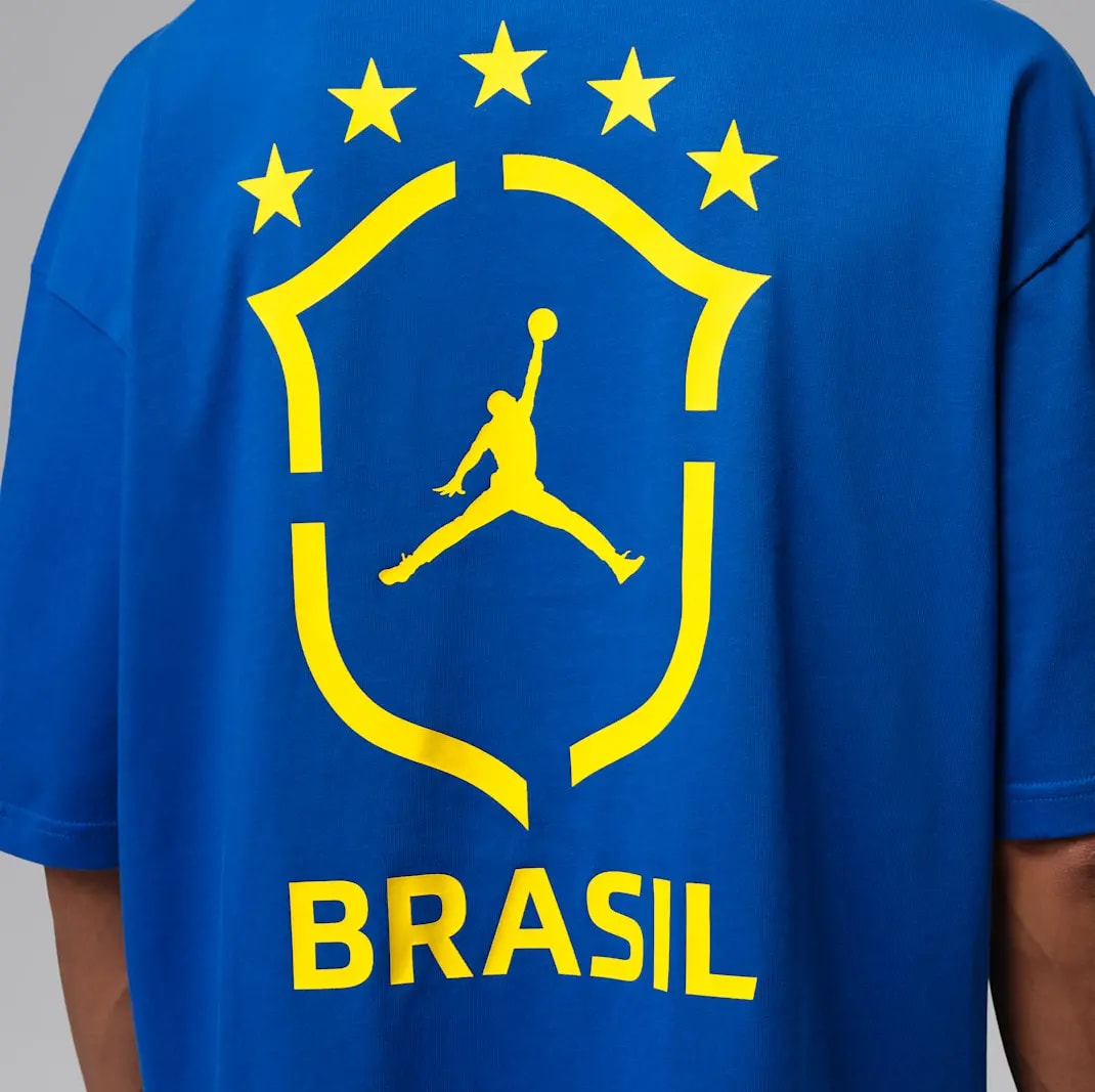 Áo Nike Jordan Brasil 85 Tee 'Old Royal' II5389-417 — ảnh 3