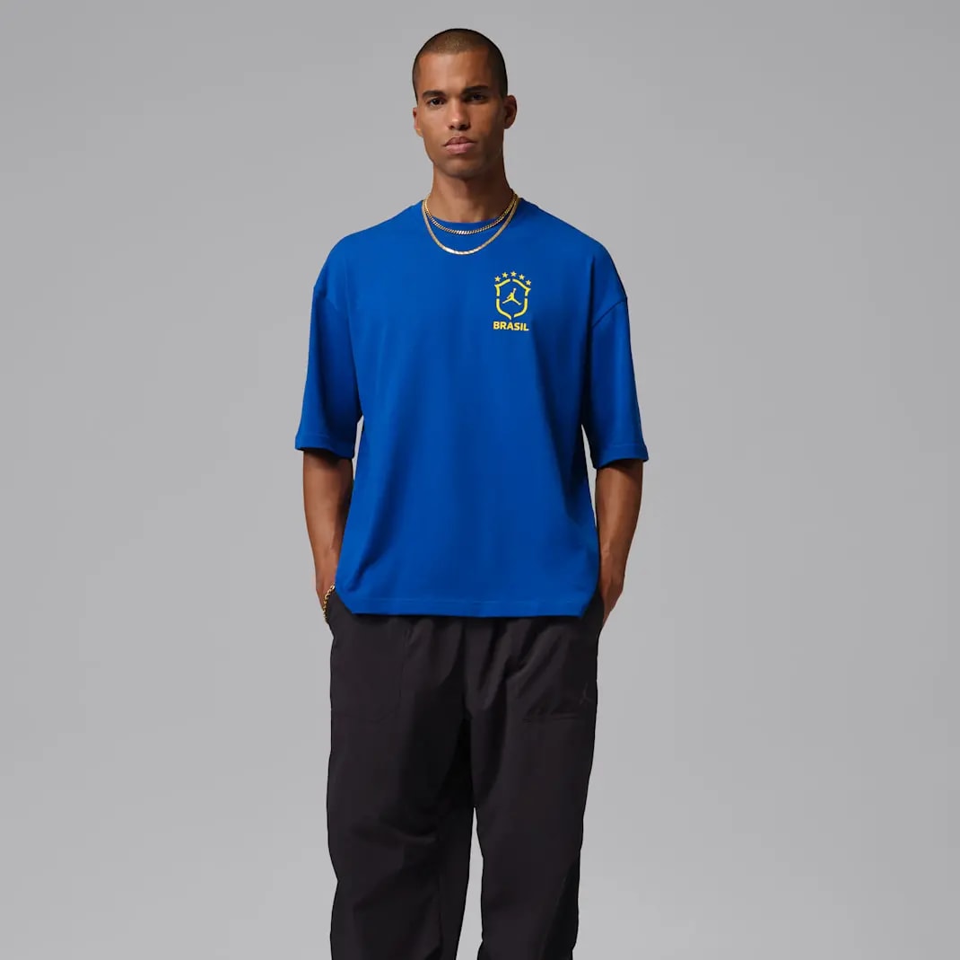 Áo Nike Jordan Brasil 85 Tee 'Old Royal' II5389-417 — ảnh 2