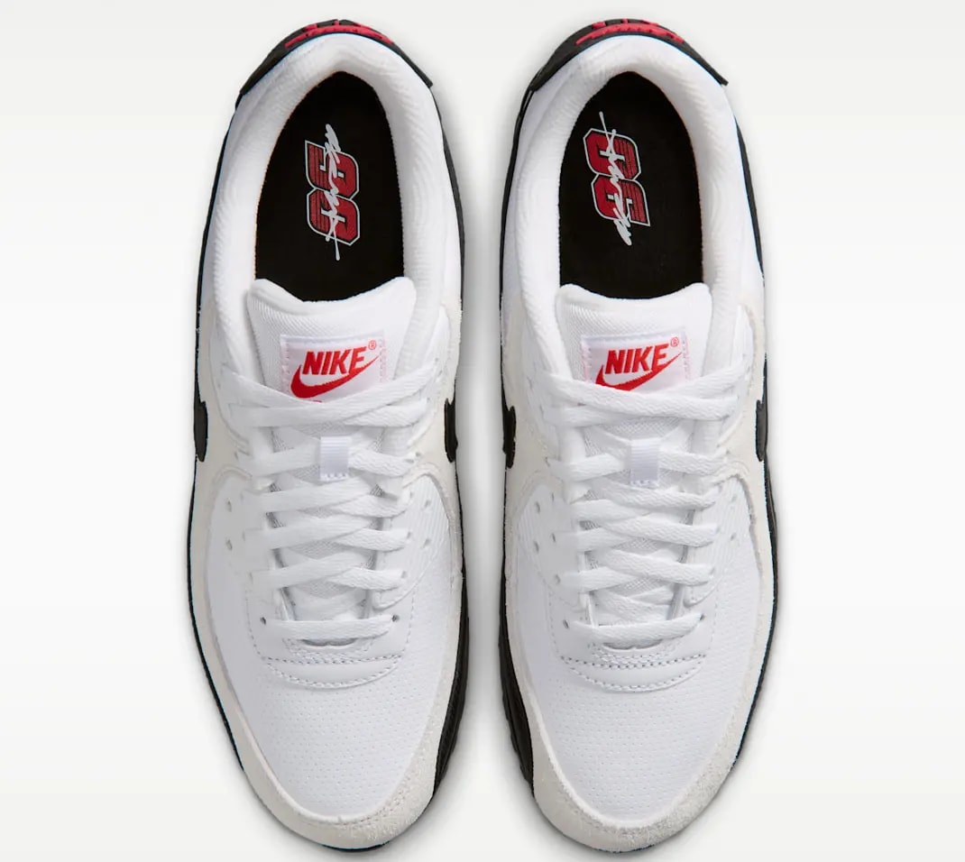 Giày Nike Air Max 90 'Perforated Leather' IV2867-100 — ảnh 3
