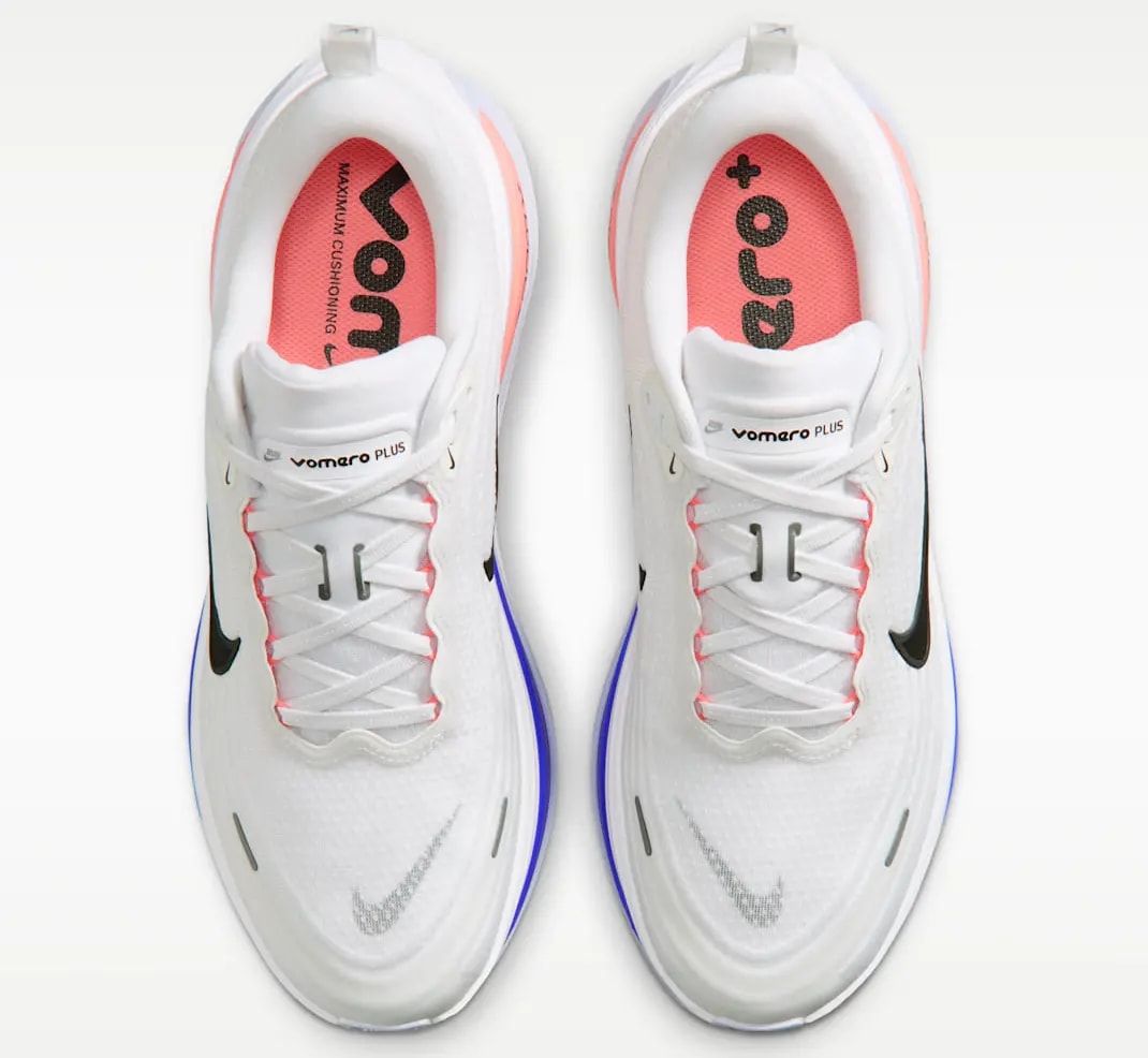 Giày Nike Vomero Plus 'White Pink Racer Blue' HV8150-108 — ảnh 3