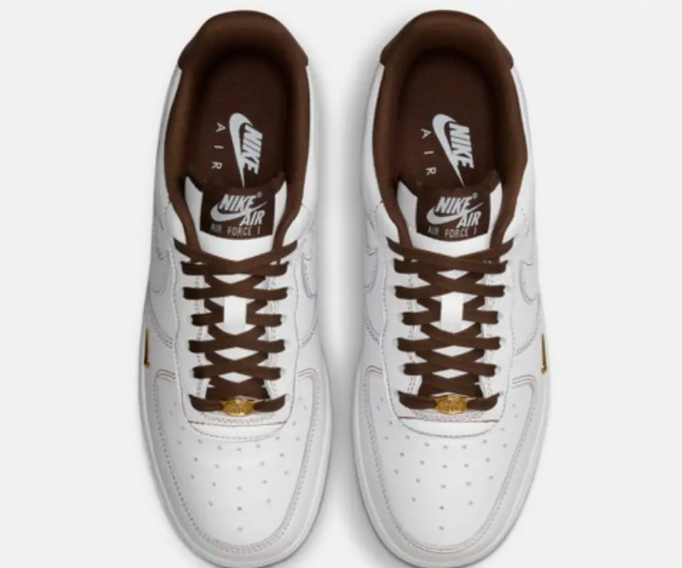 Giày Nike Air Force 1 'White Gold Brown' IX5020-121 — ảnh 5