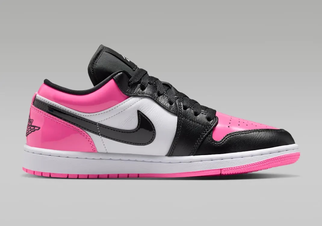 Giày Nike Air Jordan 1 Low SE 'Black Pinksicle Patent' IV2446-684 — ảnh 2