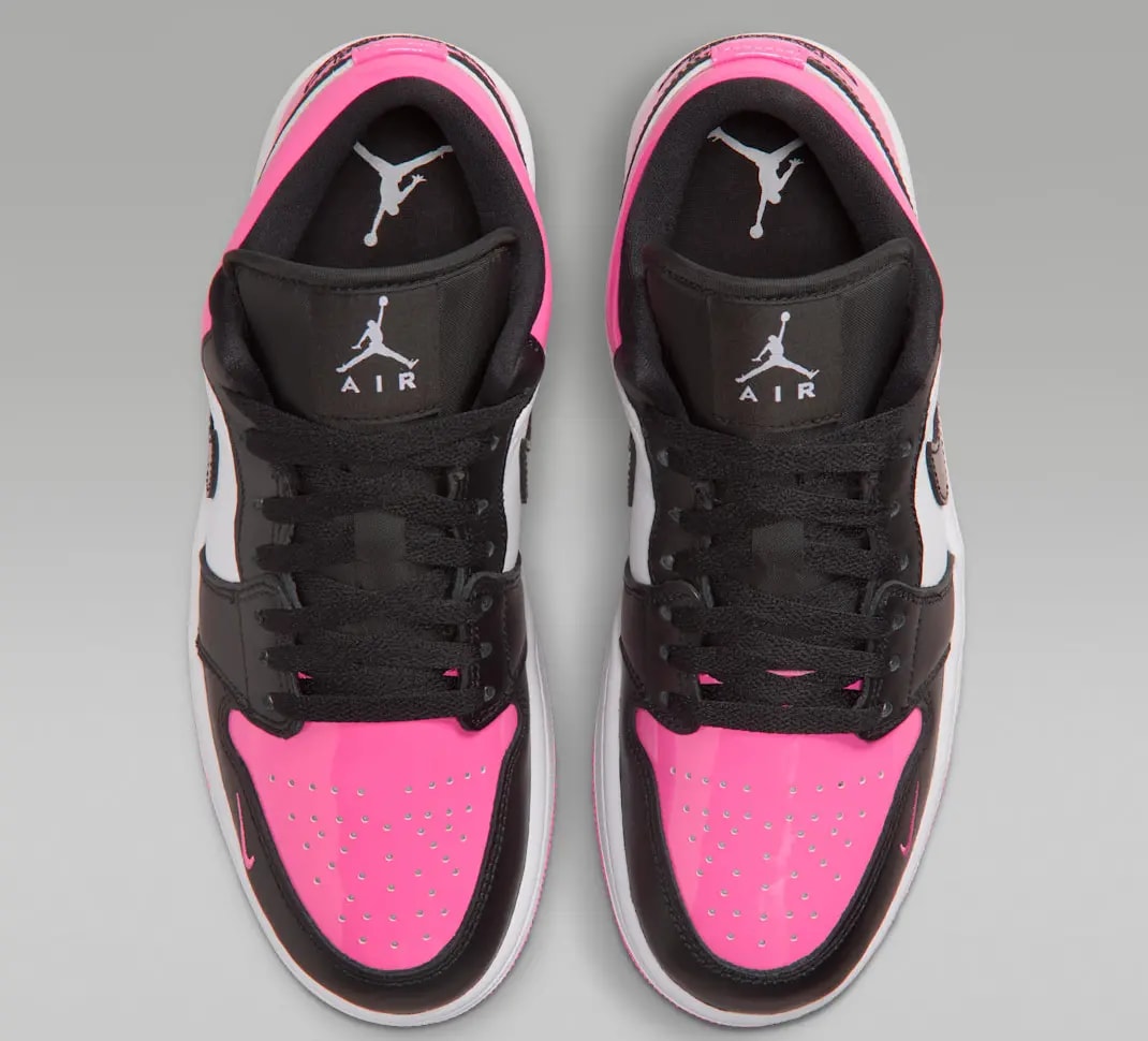 Giày Nike Air Jordan 1 Low SE 'Black Pinksicle Patent' IV2446-684 — ảnh 3