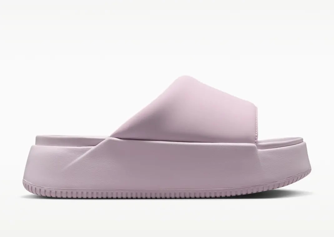 Dép Nike Calm Elevation ‘Pink’ HJ5601-501 chính hãng 100% có sẵn tại Jordan 1. Giao hàng miễn phí Dép Nike Calm Elevation ‘Bleached Lilac’ HJ5601-501 — ảnh 3