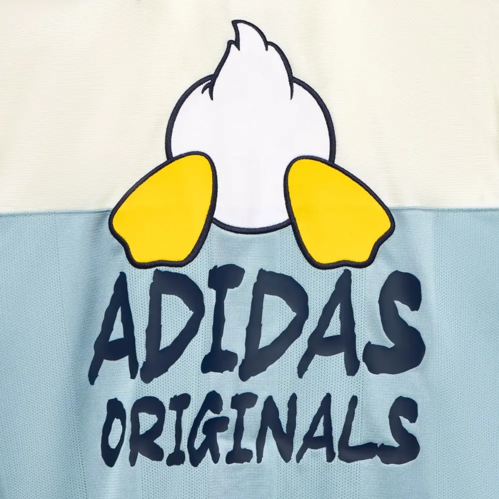 Áo Adidas x Disney Donald Duck Jersey 'Ivory Ash Grey' KU3106 — ảnh 4