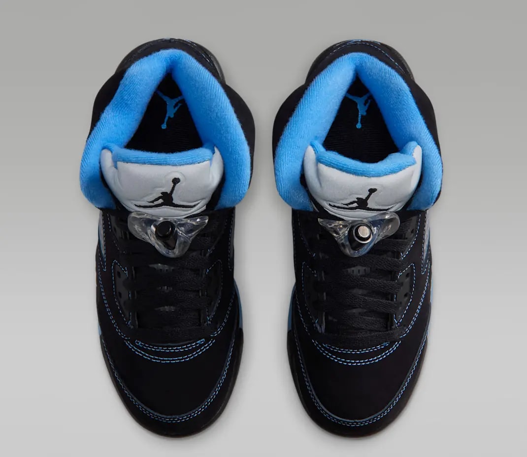 Giày Nike Air Jordan 5 Retro 'Black Blue' 440888-008 — ảnh 3