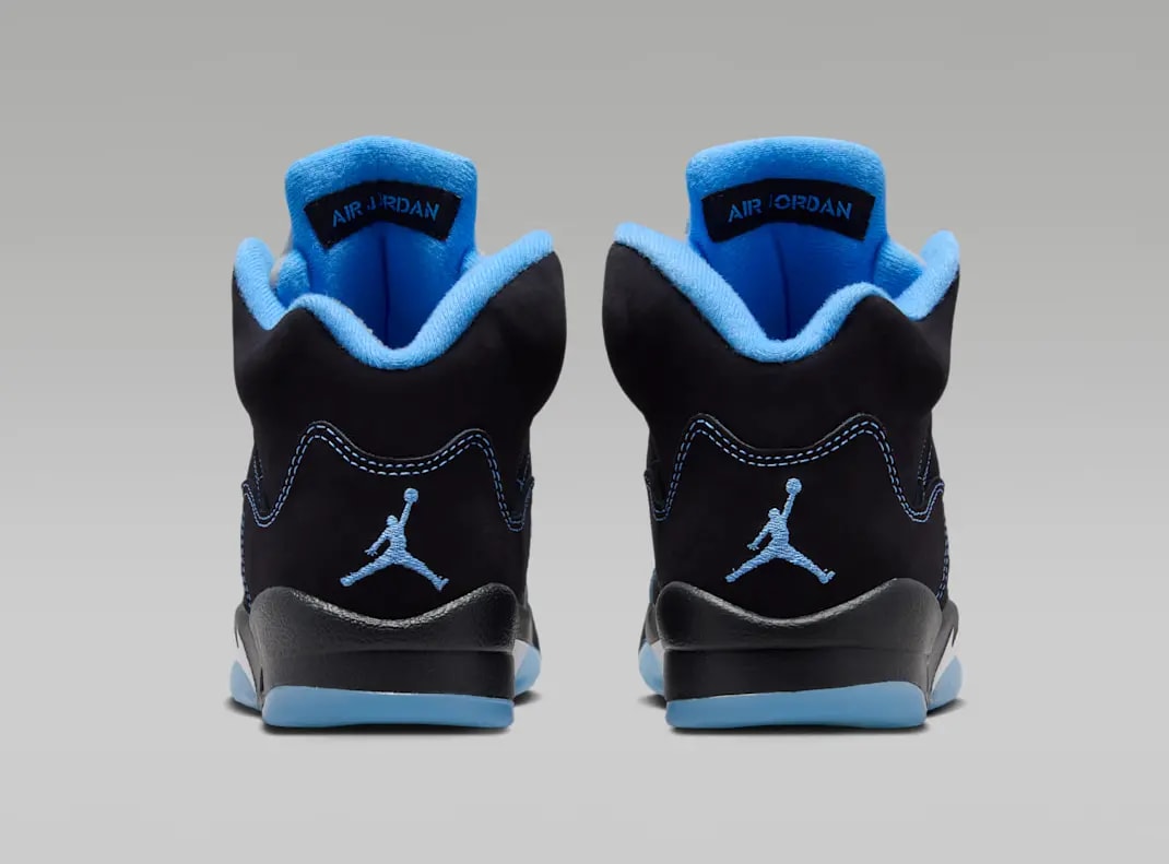 Giày Nike Air Jordan 5 Retro 'Black Blue' 440888-008 — ảnh 5