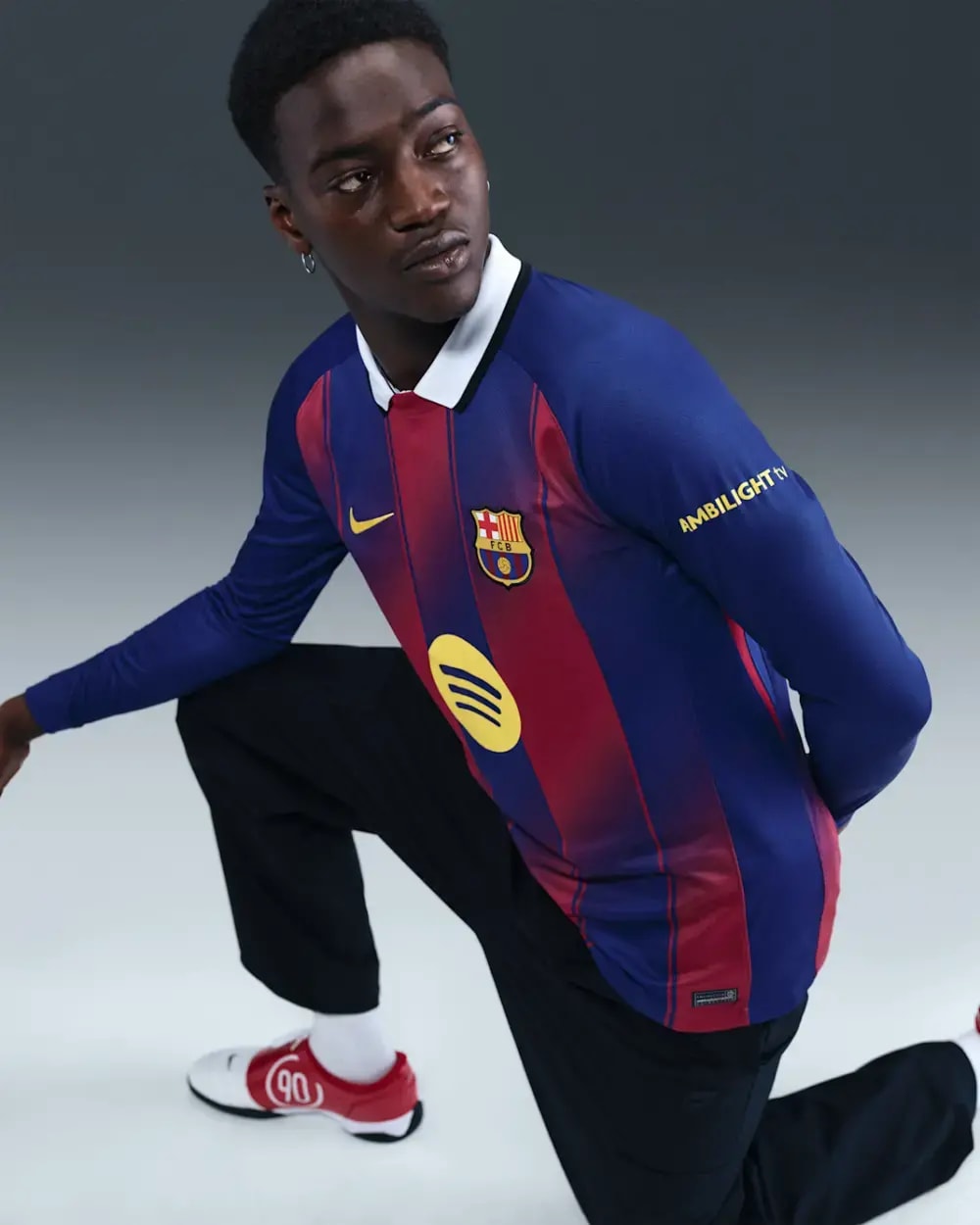 Áo Nike FC Barcelona 25/26 Stadium Home Replica HJ4611-456 — ảnh 3