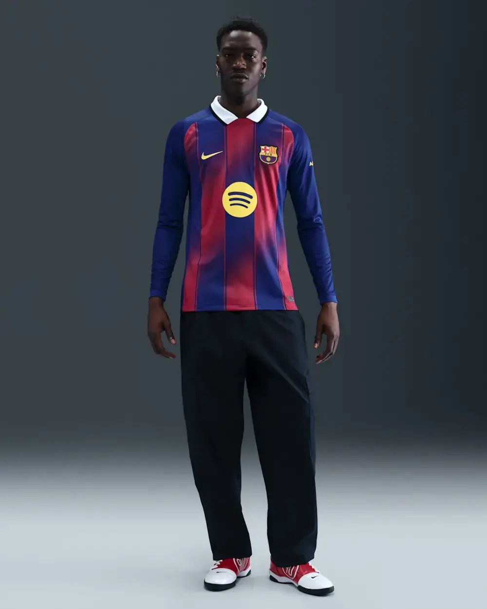 Áo Nike FC Barcelona 25/26 Stadium Home Replica HJ4611-456 — ảnh 4