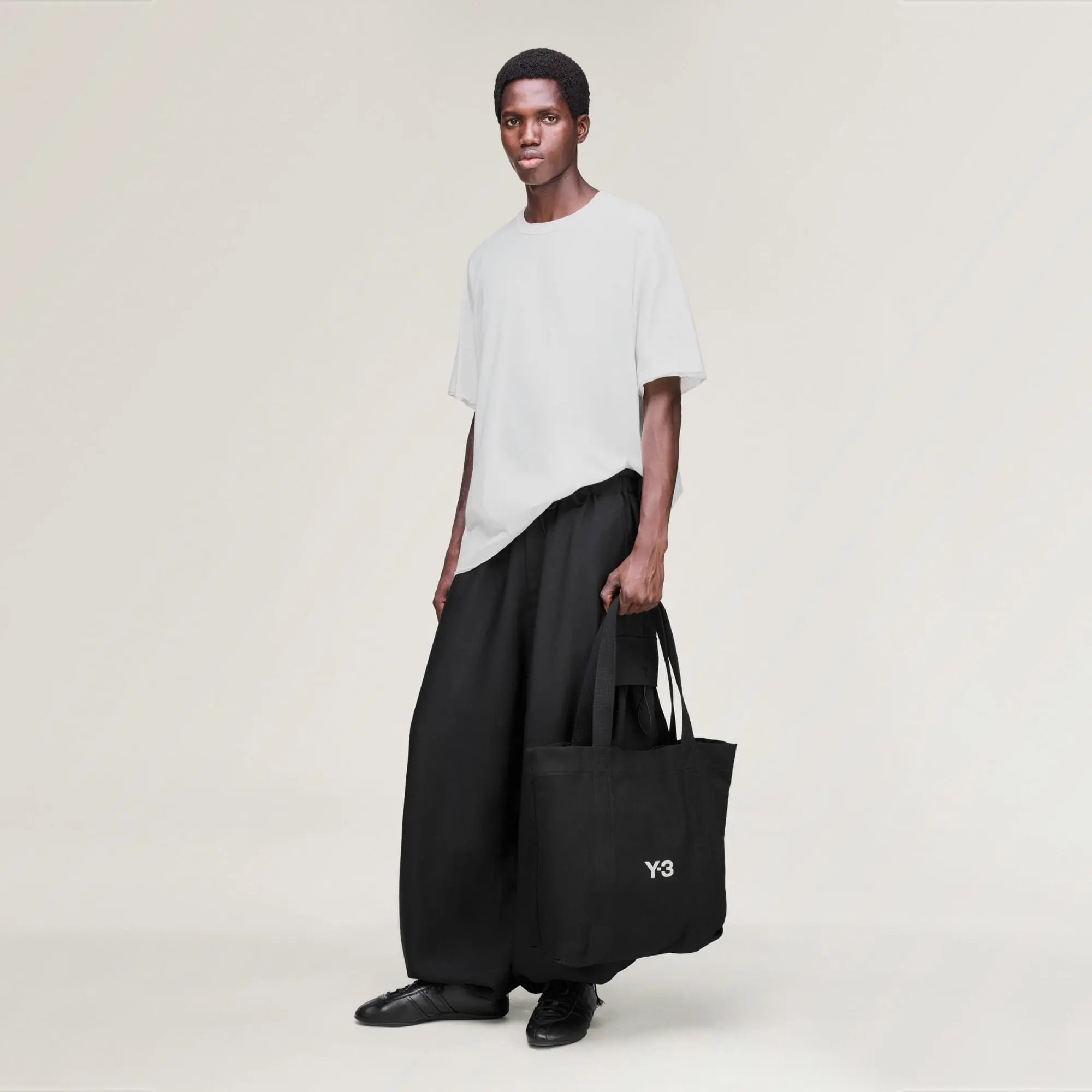 Túi Adidas Y-3 Canvas Tote Bag 'Black' KD4184 — ảnh 3
