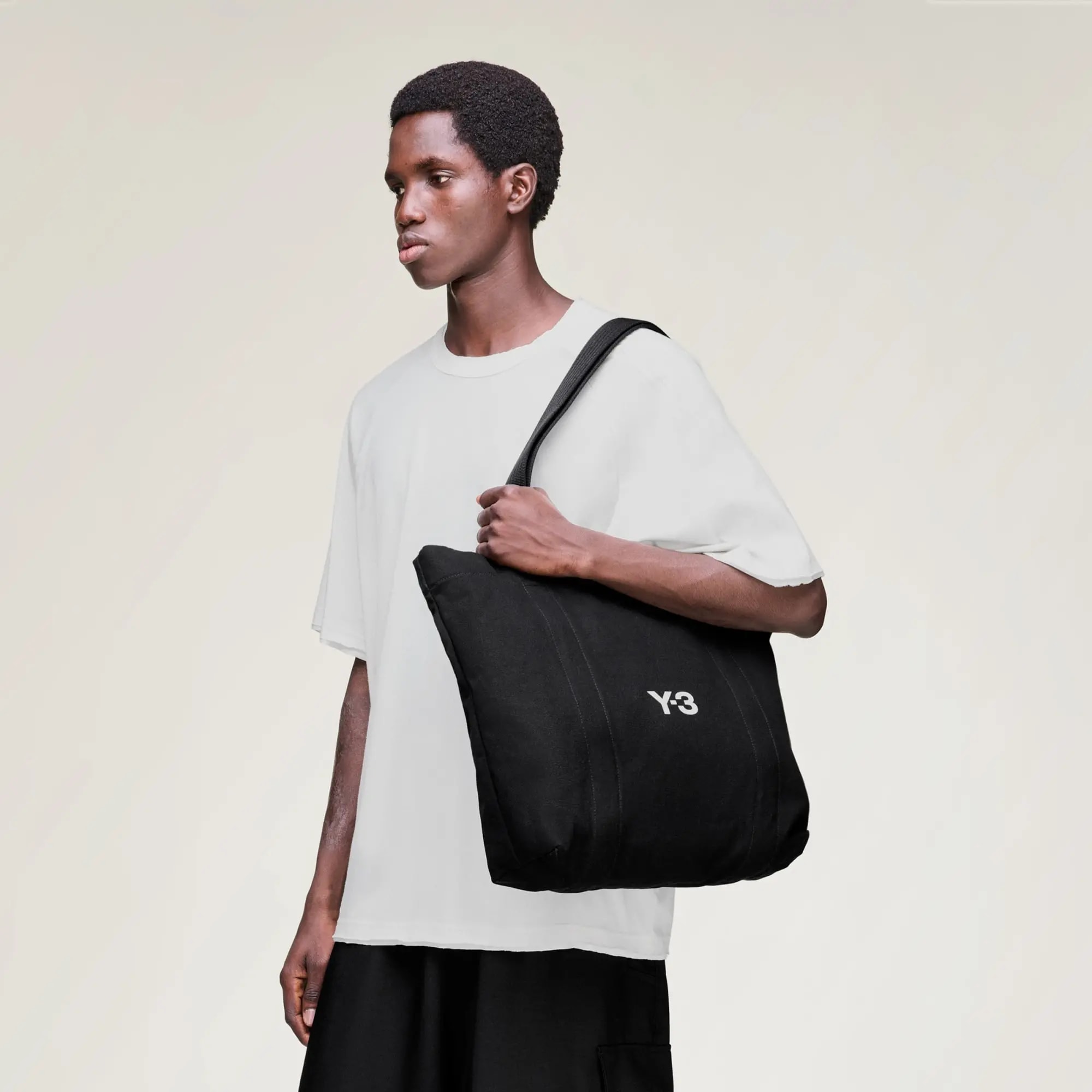 Túi Adidas Y-3 Canvas Tote Bag 'Black' KD4184 — ảnh 2