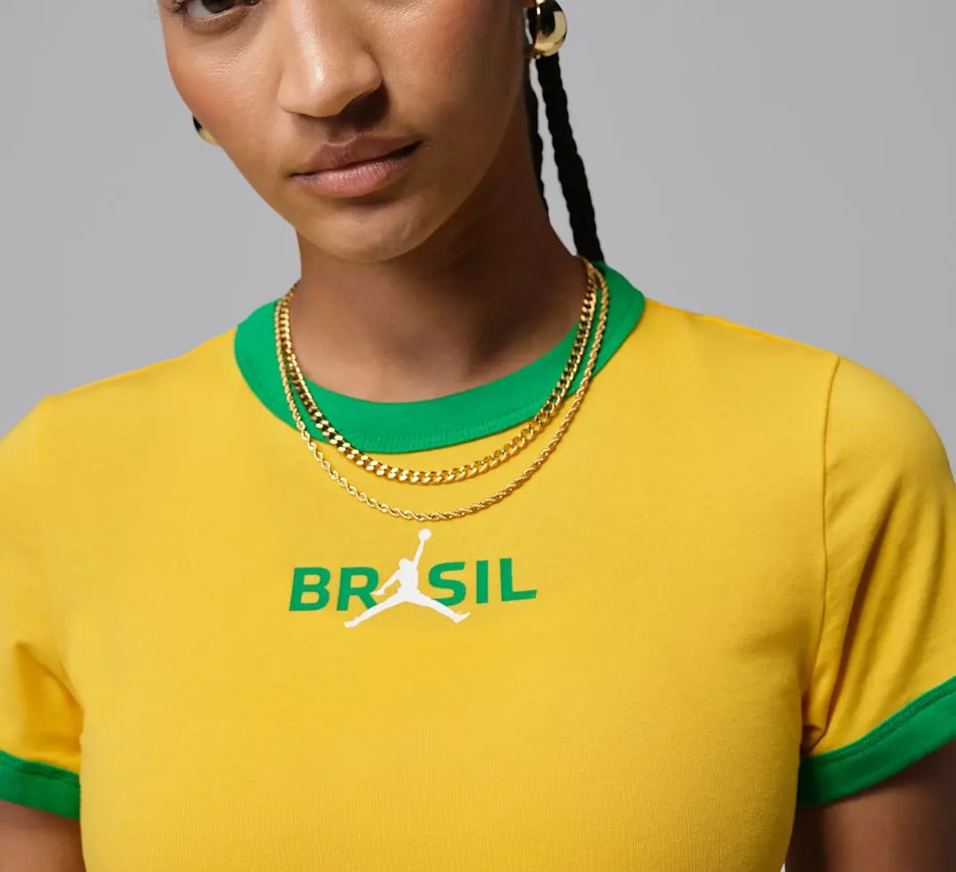 Áo Nike Jordan Graphic Brazil Crew-Neck Top IF3926-741 — ảnh 4