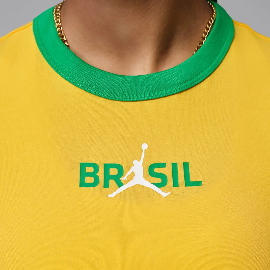 Áo Nike Jordan Graphic Brazil Crew-Neck Top IF3926-741 — ảnh 3