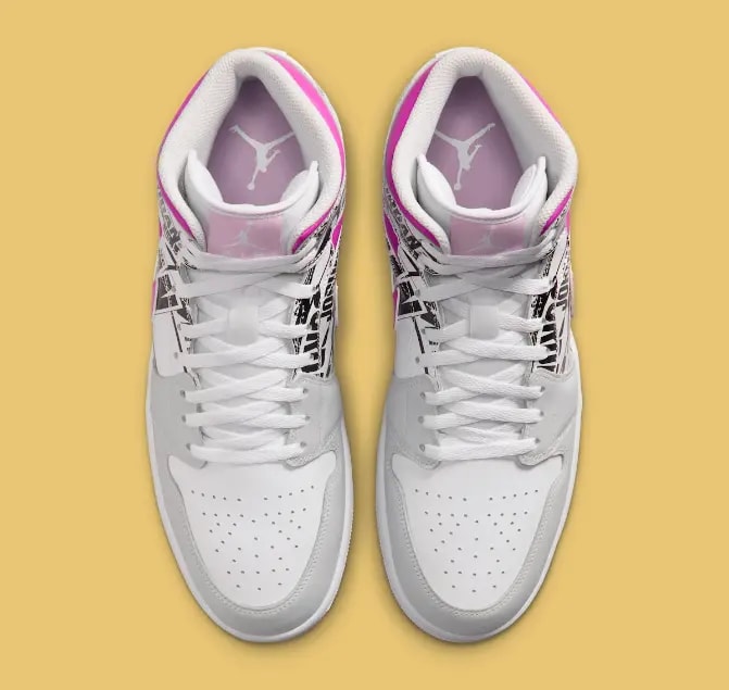 Giày Nike Air Jordan 1 Mid ‘What The Logo’ IX3522-101 — ảnh 4
