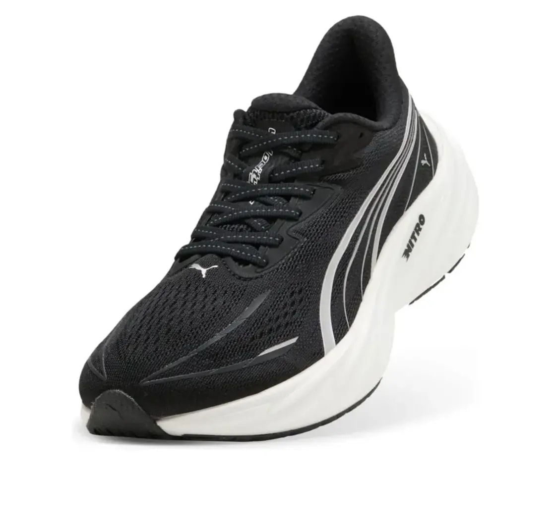 Giày Puma Velocity Nitro 5 Wide ‘Black White’ 313691-01 — ảnh 5