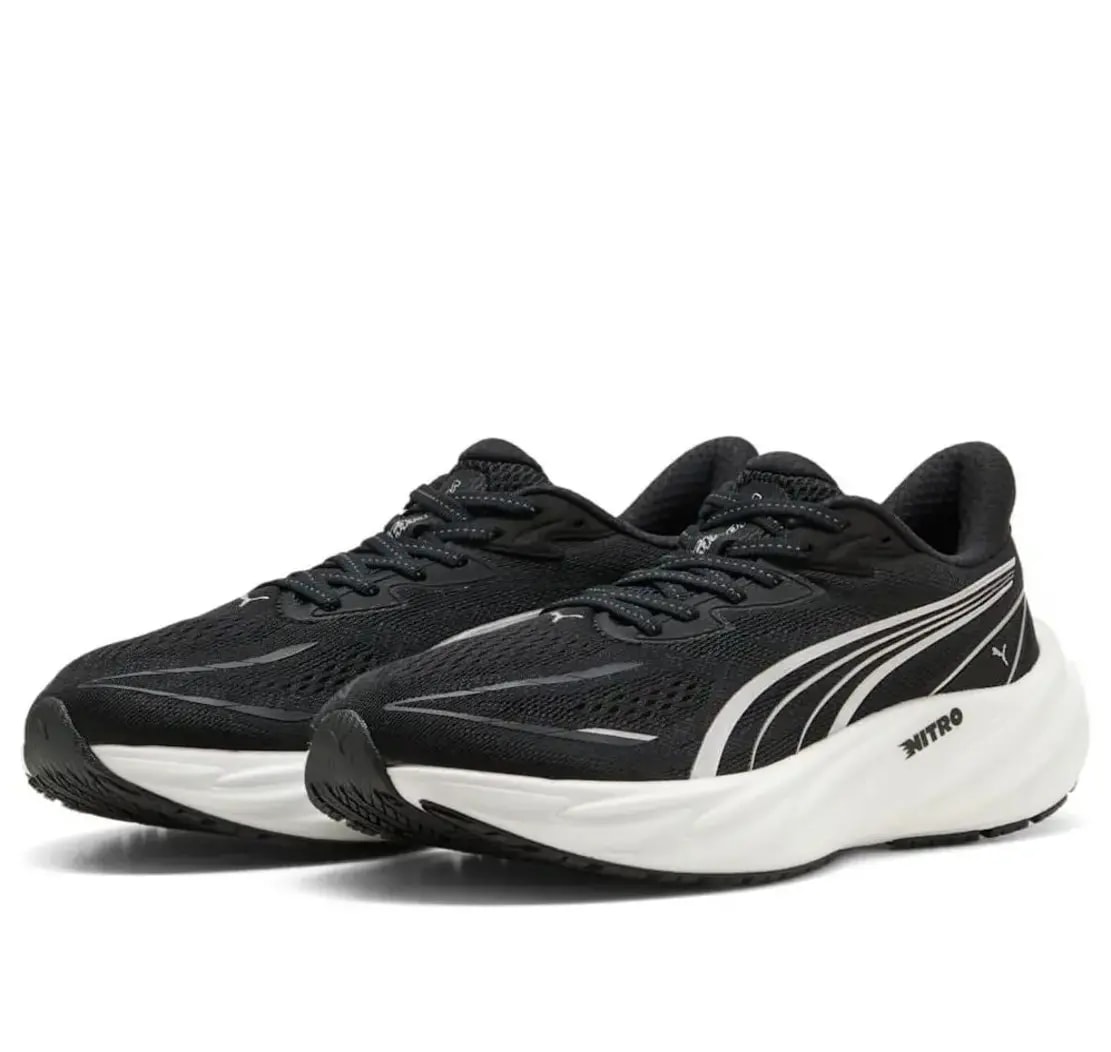 Giày Puma Velocity Nitro 5 Wide ‘Black White’ 313691-01 — ảnh 2