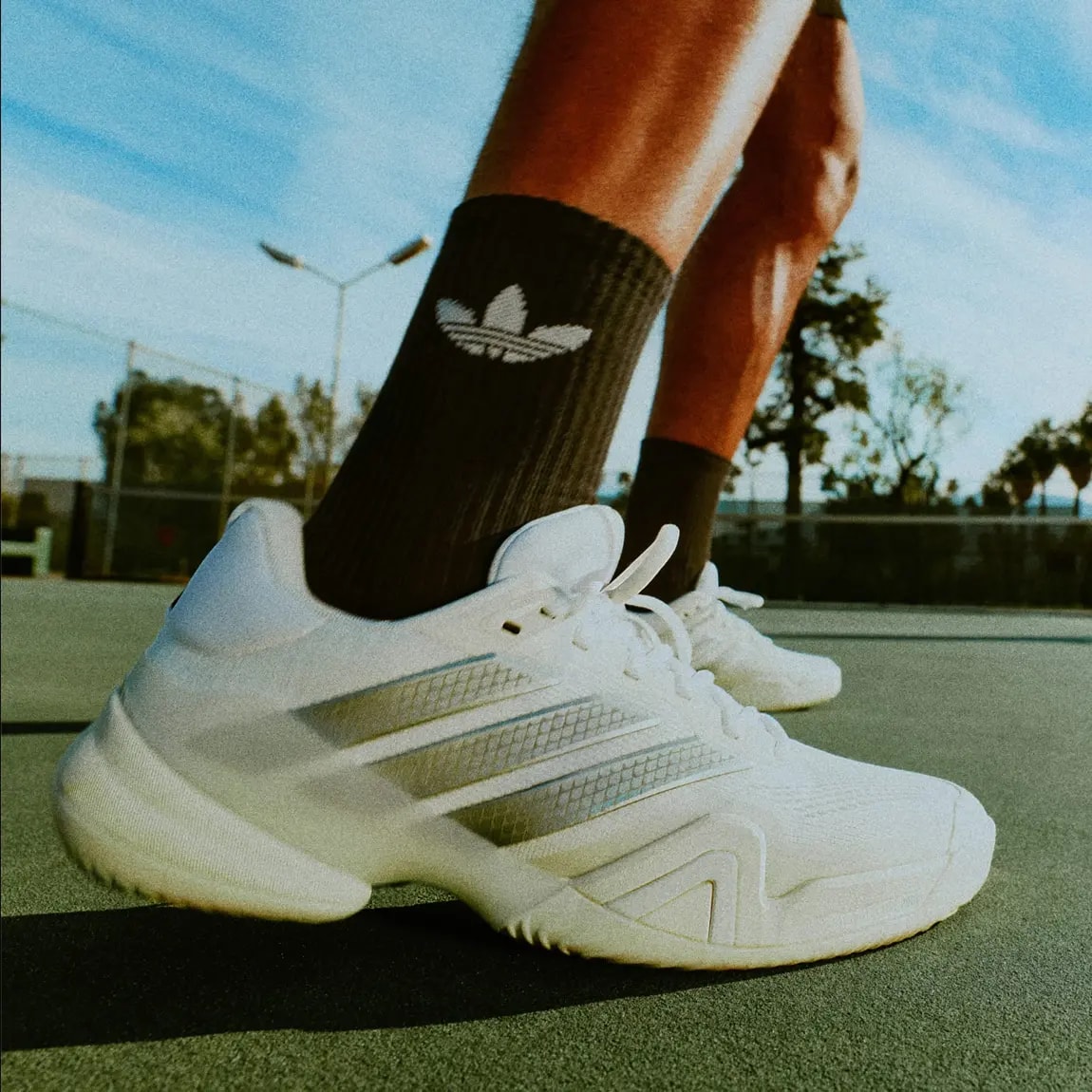 Giày Adidas Barricade 14 'White Tech Grey' KK4377 — ảnh 2